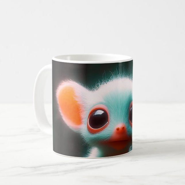 Cute Critter Coffee Mug (Front Left)