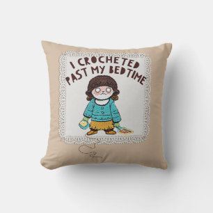 Cute Crochet doll, Funny Crochet Cushion