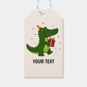 Cute Crocodile Gift Tags