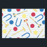 Cute Croquet Wrapping Paper<br><div class="desc">Cute Croquet Wrapping Paper</div>