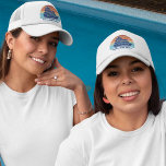 Cute Cruise Ship Family Trip Sunset Personalised Trucker Hat<br><div class="desc">Cool custom cruise ship hats for your family reunion or spring break trip to Bermuda,  The Bahamas,  or The Caribbean. Customise these cute caps tees with your family name and destination or year.</div>