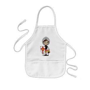 Cute Crusader Knight Apron