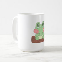 Cute Crying Frog Kids T-Shirt | Adorable Frog Grap