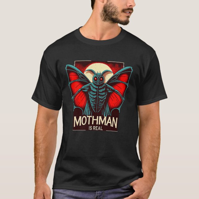 Cute Cryptid Mothman 2 T-Shirt (Front)