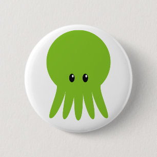 Cute Cthulhu 6 Cm Round Badge