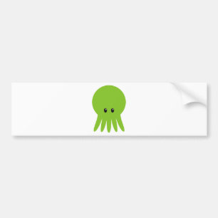 Cute Cthulhu Bumper Sticker