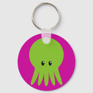 Cute Cthulhu Key Ring