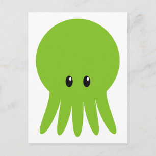 Cute Cthulhu Postcard