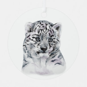 Cute Cub Metal Tree Decoration
