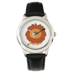 Cute Cuddly Cartoon Lion Watch