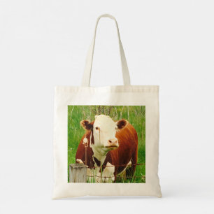 Cute Cuddly Cow 4Caryn Tote Bag