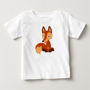 Cute Cunning Cartoon Fox Baby T-Shirt