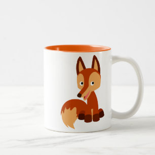 Cute Cunning Cartoon Fox Mug
