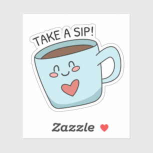 Cute cup love drawing
