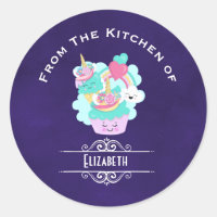 Cute Cupcake and Happy Ice Cream Kitchen
