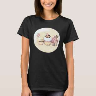 Cute Cupcake Bakery Cake Baking T-Shirt