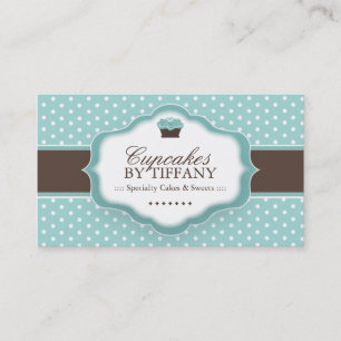 Cute Cupcake Business Card