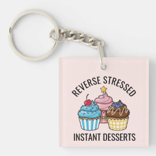 Cute Cupcake Key Ring