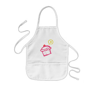 Cute Cupcake Love Kids Aprons