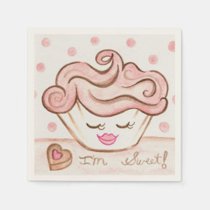 Cute Cupcake Napkins