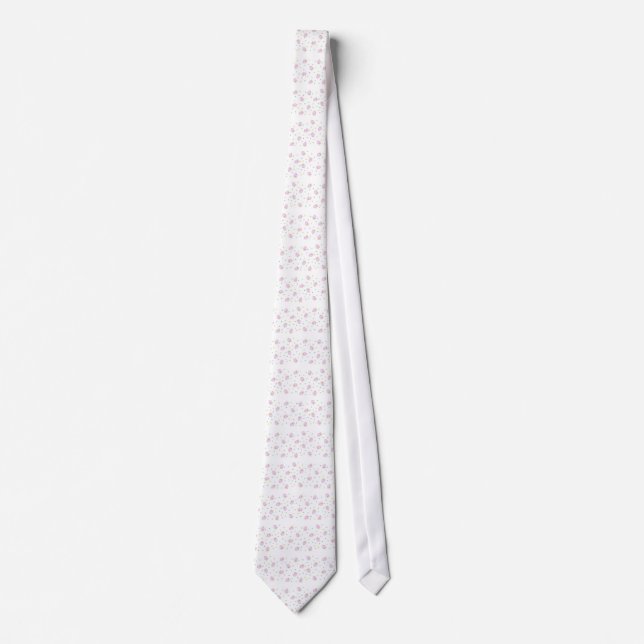 Cute cupcake pattern tie (Front)