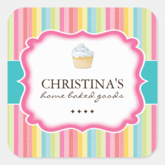 Cute Cupcake Stickers