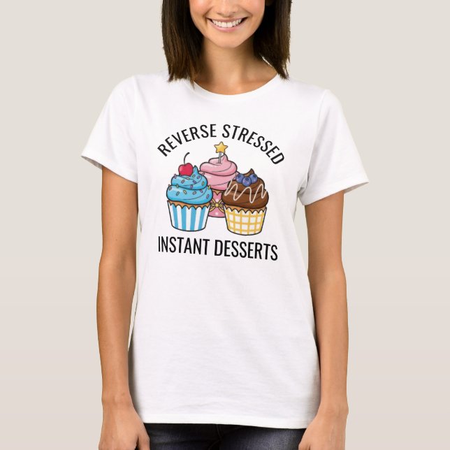 Cute Cupcake T-Shirt (Front)