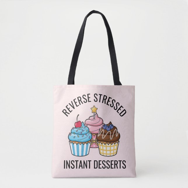Cute Cupcake Tote Bag (Front)
