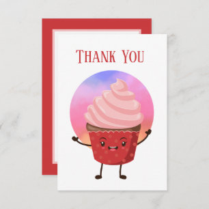 Cute cupcake vendors or baker Thank you