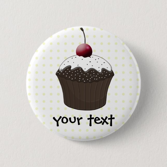 Cute Cupcakes 6 Cm Round Badge (Front)