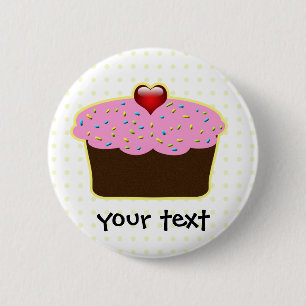 Cute Cupcakes 6 Cm Round Badge