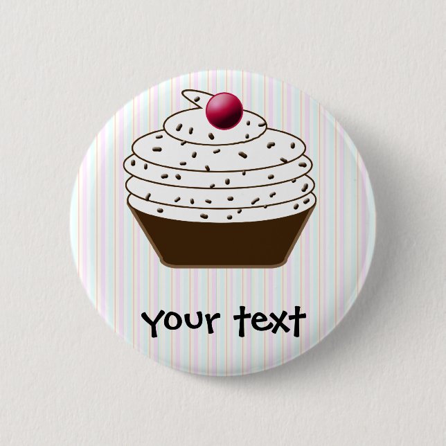 Cute Cupcakes 6 Cm Round Badge (Front)