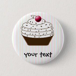 Cute Cupcakes 6 Cm Round Badge