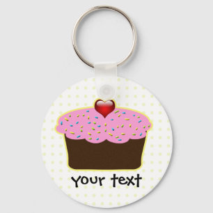 Cute Cupcakes Key Ring