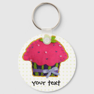 Cute Cupcakes Key Ring