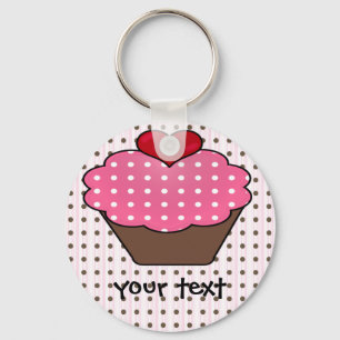 Cute Cupcakes Key Ring