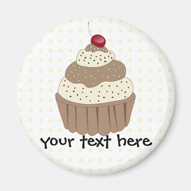 Cute Cupcakes Magnet (Front)