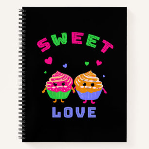Cute cupcakes notebook