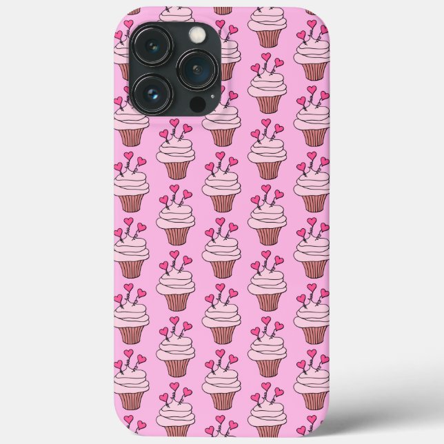 Cute Cupcakes Pink  Case-Mate iPhone Case (Back)