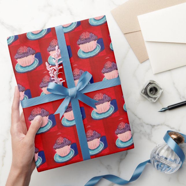 Cute Cupcke Wrapping Paper (Gifting)