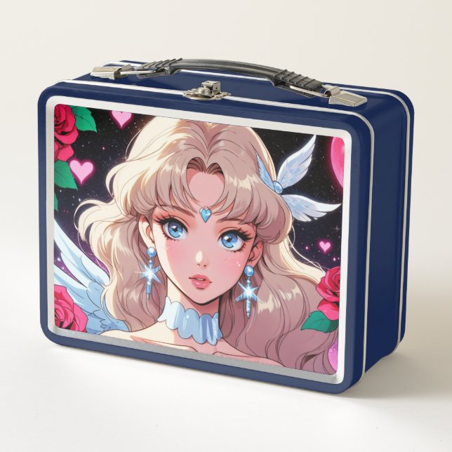 Cute Cupid Metal Lunchbox (Front)