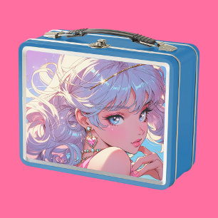 Cute Cupid Metal Lunchbox