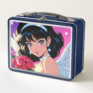 Cute Cupid Metal Lunchbox