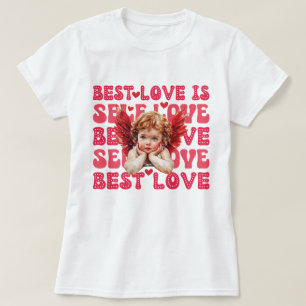 Cute Cupid Valentine's day Self love T-Shirt