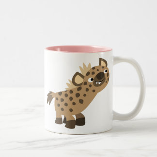 Cute Curious Cartoon Hyena Mug
