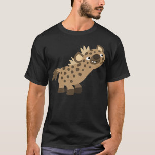 Cute Curious Cartoon Hyena T-Shirt