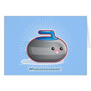 Cute Curling Stone
