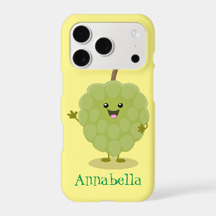 Cute custard apple cherimoya cartoon