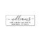 Cute Custom Address Stamp With Script Font
