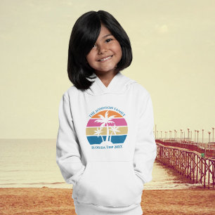 Cute Custom Beach Trip Palm Tree Kids